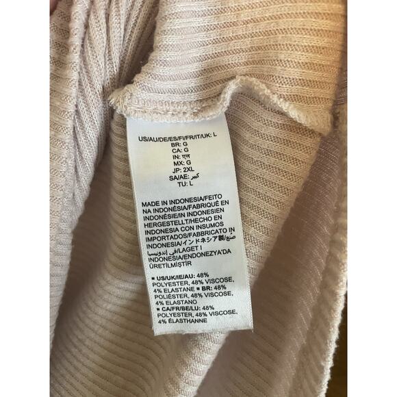 Daily Ritual Women's Ribbed Tank Maxi Dress Comfort Soft Cozy Ballet Core XL - Picture 6 of 6